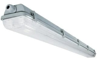 KIT LAMPARA ANTIPOLVO + 2 TUBOS 1.2 18W