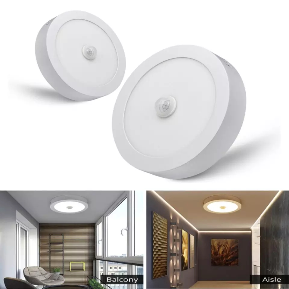 LAMPARA SUPER LED 18W RED C/SENSOR DE MOVIMIENTO