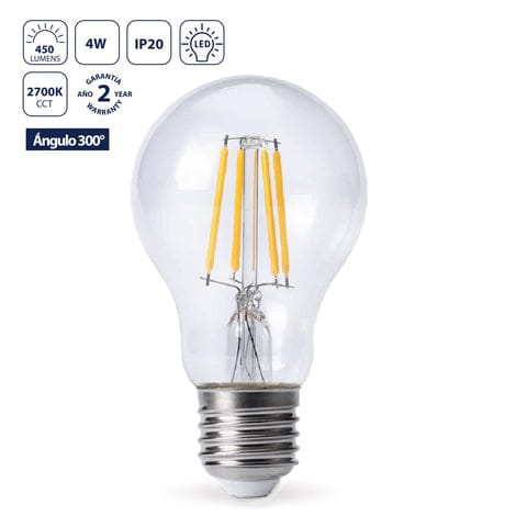 E27 LAMP CLEAR VINTAGE 4W