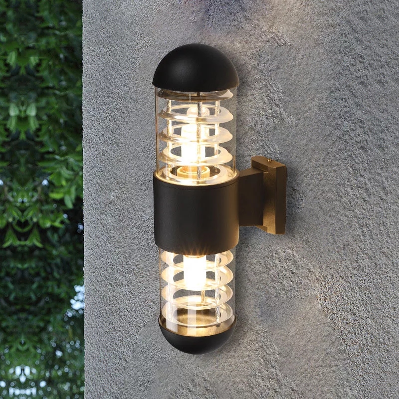LAMPARA DE PARED UPDOWN E27 GRIS REC