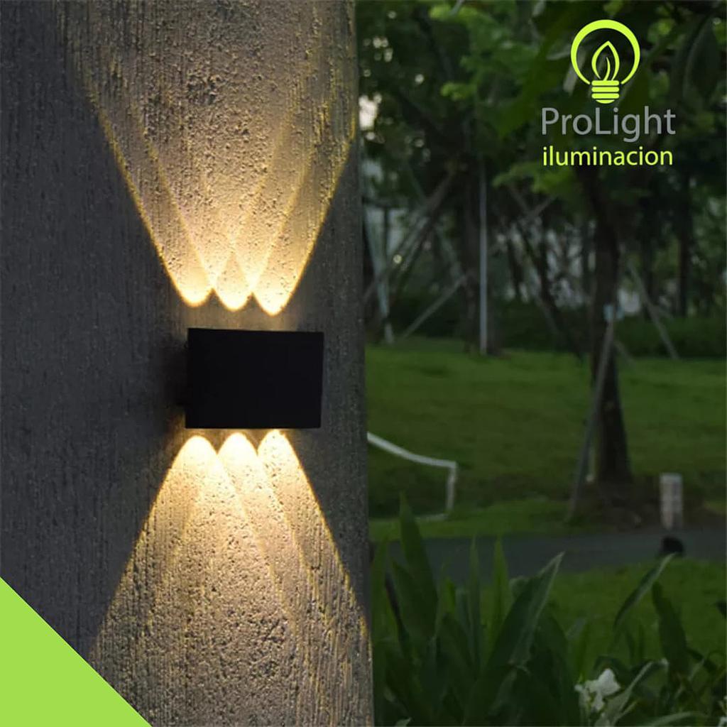 LAMP DE PARED UPDOWN RGB BLC