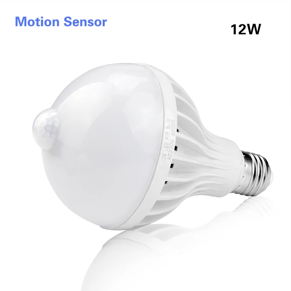 FOCO LED 9W 6500k C/SENSOR 