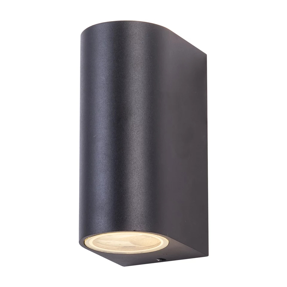 LAMPARA DE PARED UP DOWN 2XGU10 BLACK