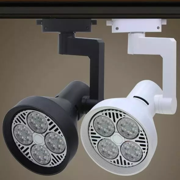 LAMPARA DE RIEL PAR30 BLANCO KIT