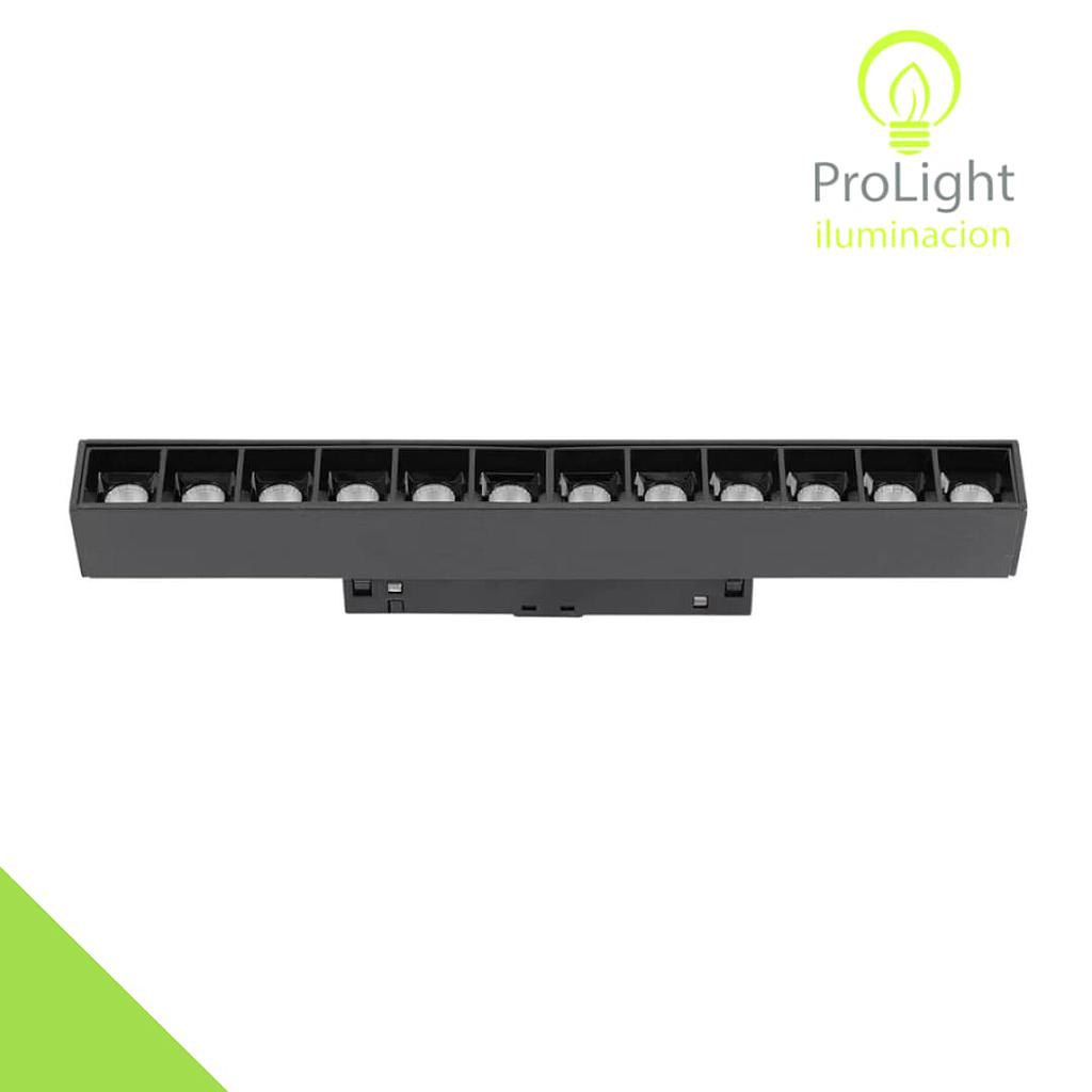 LAMP MAGNETICO 12W NEGRO 4000K