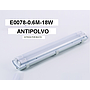 LAMPARA ANTI POLVO 1.2M+TUBO 1.2M C/SENSOR